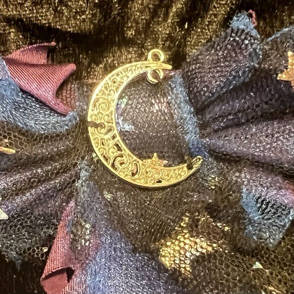 Spirit Halloween Witch Costume 5-6T Light-Up Skirt + Hat Moon Stars - Picture 10 of 14